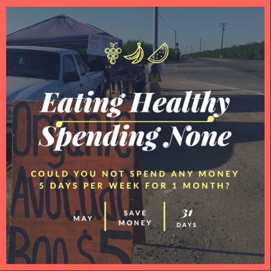 May –  No Spend Challenge