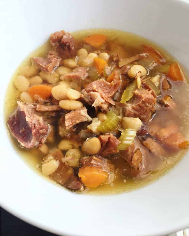 Instant Pot Ham and Bean Soup