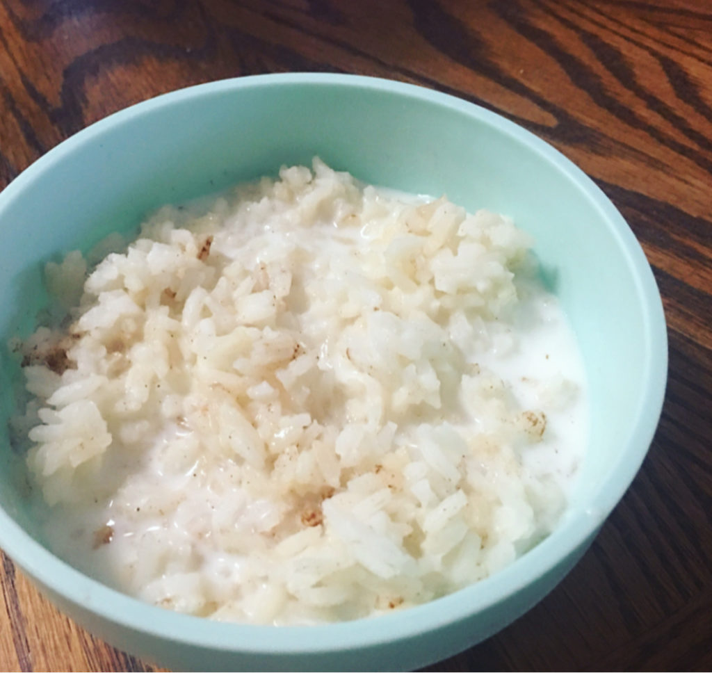 Warm Rice Cereal