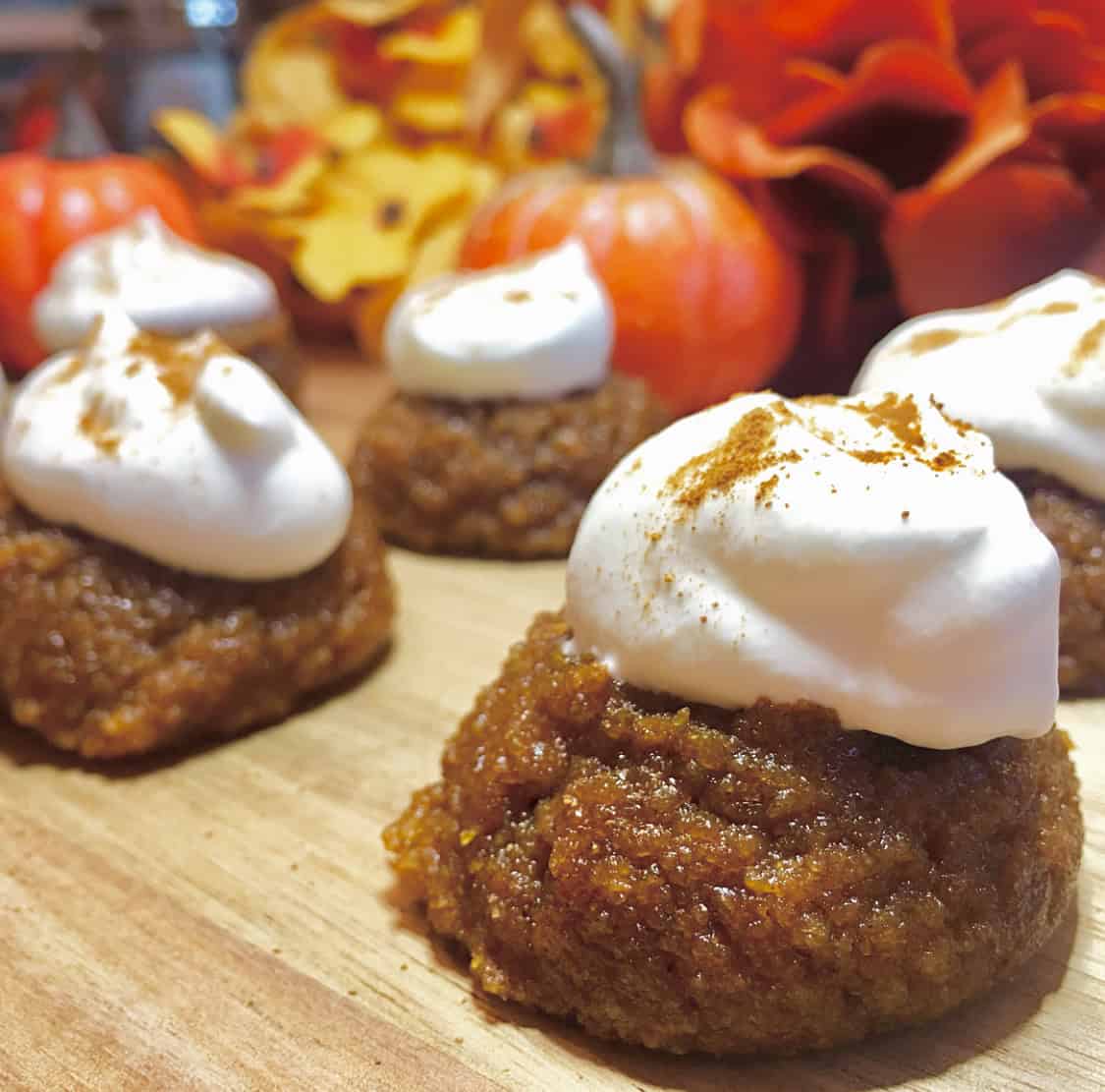 Grain-Free Sugar-Free Pumpkin Pie Bites