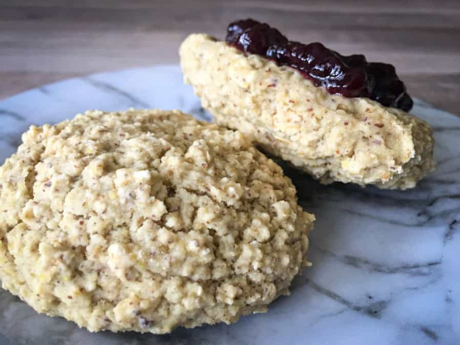 Aimee from Homemaker on a Budget makes a moist and delicious plant-based, gluten-free biscuit. 