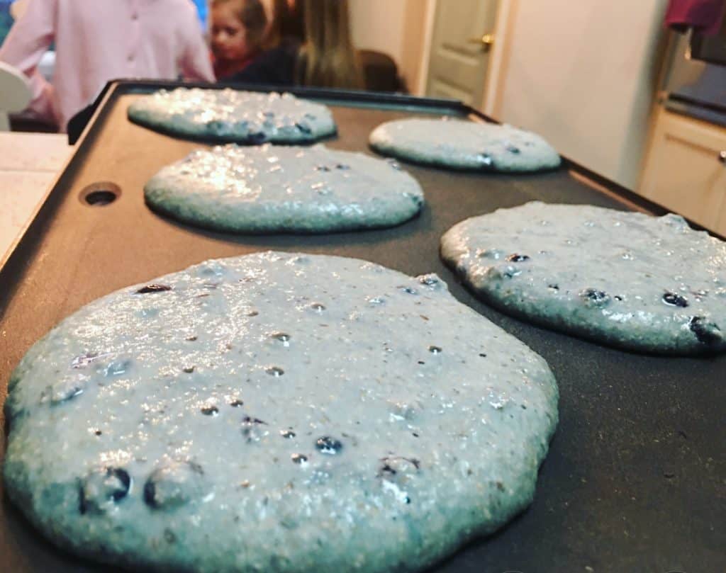 blueberry pancakes