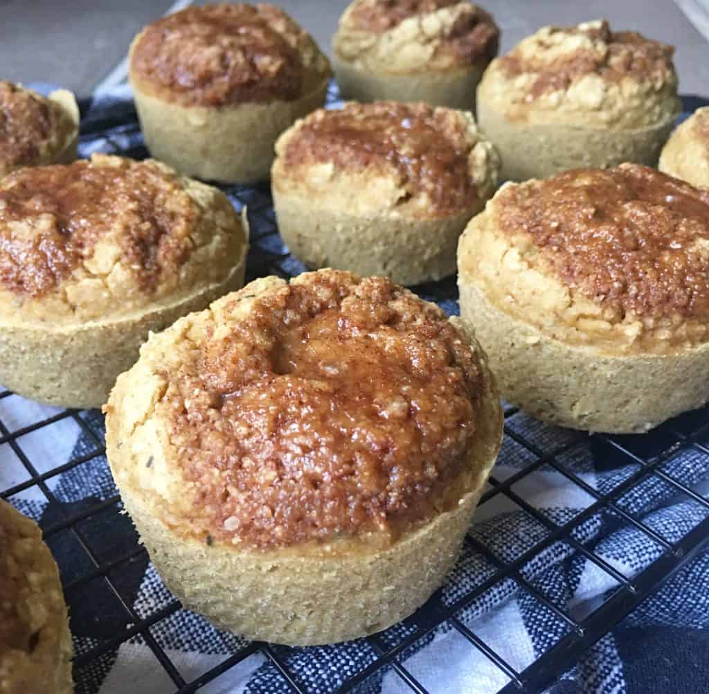 Cinnabon Muffins with Oat Flour