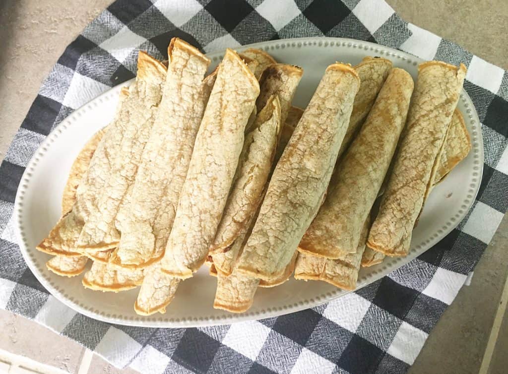 homemade taquitos