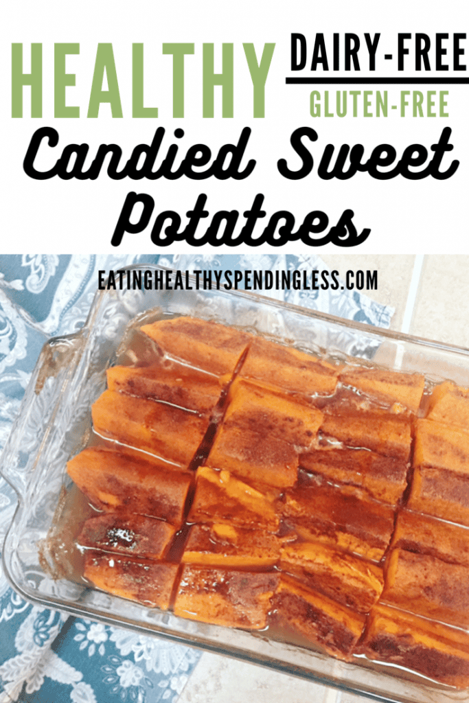 healthy candied sweet potatoes