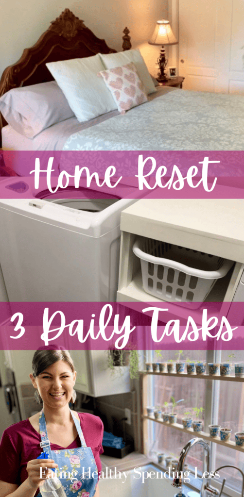 home reset organize your home with these 3 daily tasks