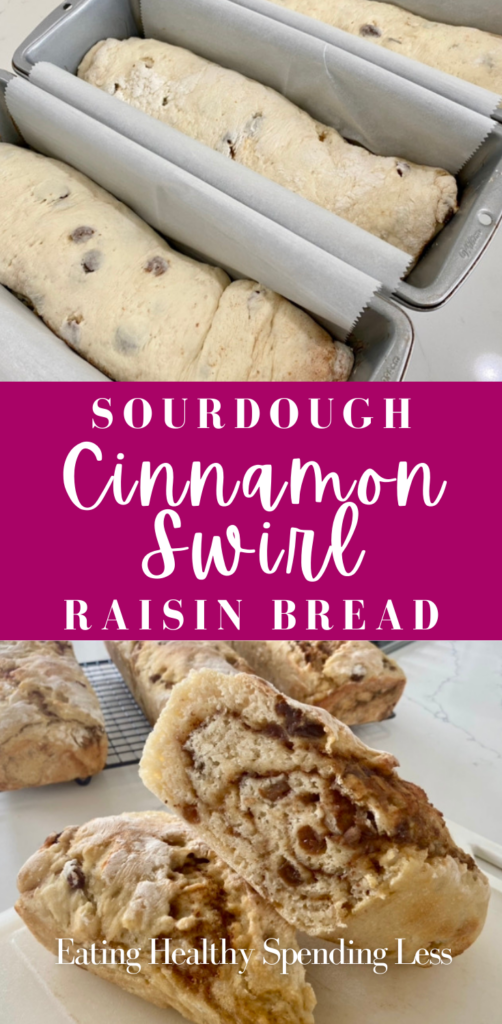 sourdough cinnamon swirl raisin bread pinterest