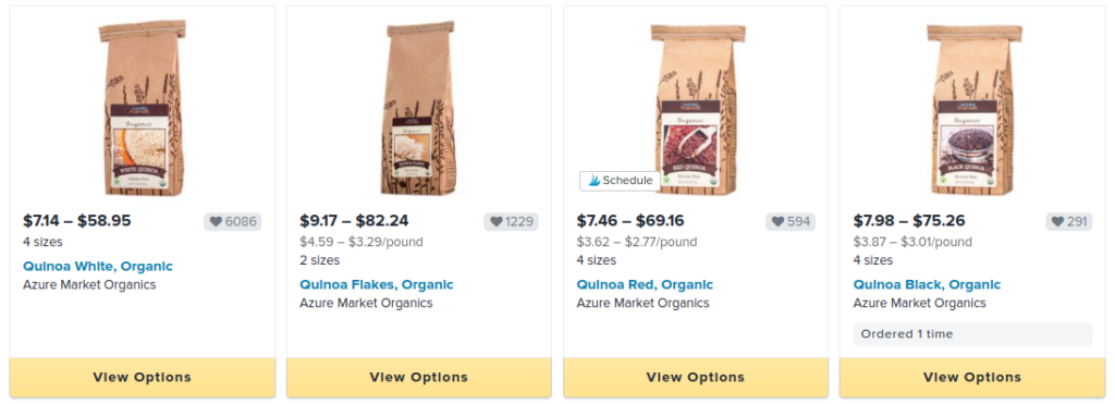 azure standard is quinoa gluten free