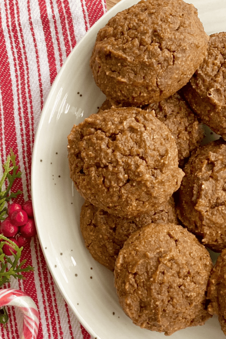 Healthy Ginger Molasses Cookie Recipe | Gluten-Free
