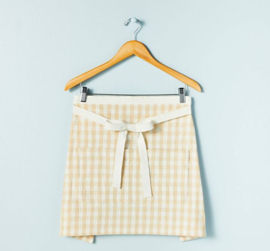 Gingham Woven Waist Apron Ivory/Cream - Hearth & Hand with Magnolia is the perfect affordable apron