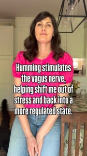 Most of us are living in a constant low level state of stress and don’t even realize it.

It might sound too simple, but that gentle vibration actually supports your nervous system and helps shift your body out of stress and into a more peaceful state.

Other ways to help support the body during stressful seasons:

1. The Bible gives 365 verses that say “fear not,” “do not be anxious,” “do not be afraid…” We need to abide by this! Our world is crazy right now, but we still don’t need to be anxious about it. God is in control.

2. Exercise more. It releases the tension and stress and helps your body recover.

3. Stress depletes magnesium, and low magnesium can possibly elevate cancer risk. If you are craving chocolate, chances are you need more magnesium. Talk to your doctor.

4. Avoid sugar, drink matcha daily, juice when stressed to flood your bloodstream with nutrients, and focus on taking an adrenal complex during stressful seasons because it supports adrenal function, balancing cortisol levels, and replenishing catecholamines like dopamine.

5. Prioritize sleep for recovery. 

6. Allow others to help and encourage you.

7. Red light therapy helps support the body during stress! Comment RED to read an article I wrote about the benefits of red light therapy, especially after walking through cancer.

*FOR INFORMATIONAL PURPOSES ONLY, NOT MEDICAL ADVICE.