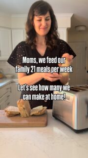Moms, we feed our families 21 meals every week. Here’s a simple real-food meal plan to inspire you to make more of them at home:

☀️ Breakfasts
• Fresh milled sourdough toast + eggs + berries
• Pumpkin chia pudding
• Greek yogurt bowls with fruit and walnuts
• Berry oatmeal with flax and cinnamon + topped with a protein shake

🥗 Lunches
• Tacos from scratch 
• Leftovers from dinner
• Snack plates
• Big salads with beans and hard boiled eggs

🍽️ Dinners
• Salmon or chicken, rice, and green beans
• Taco salad bar with ground beef, lettuce, and pico de gallo
• Salsa red lentils served with either rice or chips
• Roast chicken or beef roast, sweet potatoes, and broccoli
• Egg roll in a bowl
• Homemade soup and fresh bread
• Breakfast for dinner

🍓 Snacks
• Apples and peanut butter
• Carrots and hummus
• Frozen berry bowls
• Trail mix

You don’t need complicated recipes or expensive ingredients. Most of the healthiest meals are made from simple foods that God created and can be prepared right in your own kitchen. ❤️

Comment HOME and check out my website for all our healthy recipes.

Comment FRESH for the link to my fresh milled sourdough bread recipe! It’s SO GOOD for you!

What’s one meal your family eats every single week? 👇🏼

#homemakeronabudget #realfood #mealpla