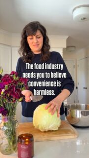 The food industry needs you to believe convenience is harmless.

Not because every packaged food is bad.

But because the more disconnected we become from our kitchens, the more dependent we become on products, powders, and quick fixes.

Cancer changed the way I look at food.

I stopped asking, “Is this convenient?”

And started asking, “Will this nourish my body?”

Comment FOOD and I’ll send you my daily foods list to keep me healthy. Plus, let me know “What’s one convenience food you’ve stopped buying?”

#foodindustry #nontoxicliving #knowledgeispower