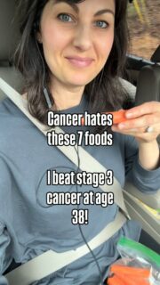 I’ll be honest, I hate the taste of number 1 😝 but I grew them myself and ate them. I do eat these foods (2-6) every week, mostly daily, and I feel great!

1. Broccoli sprouts (sulforaphane powerhouse)
2. Matcha (EGCG + detox + cellular protection)
3. Wild blueberries (anthocyanins)
4. Crushed garlic (allicin activation)
5. Mushrooms (immune-modulating beta-glucans)
6. Wild salmon (omega-3 anti-inflammatory support)
7. Freshly ground flaxseed (lignans + hormone balance)

BONUS: Carrots are a wonderful healing food I eat daily + they were a staple in my healing journey! Carrots deliver beta carotene and other plant compounds that help reduce oxidative stress, one of the drivers of chronic disease.

Just remember, these are not miracle cures, but they are nutrient-dense, research-backed, and supportive of cellular health. Small daily choices add up over time, and this is one way I choose to care for my body moving forward.

Save this for your next grocery trip 🤍

Want more free resources? Comment HEAL and I’ll send you some helpful articles I’ve written about my healing journey. Comment SUPER for a list of affordable superfoods I eat regularly.

*FOR INFORMATIONAL PURPOSES ONLY NOT MEDICAL ADVICE.

#HealingFoods #CancerAwareness #RealFoodHealing #HomemakerOnABudget