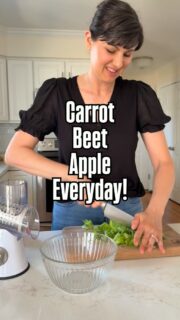 What a phenomenal discovery! When I was diagnosed with cancer back in December 2023, I was juicing copious amounts of carrots, beets, and apples. My mom didn’t have access to a juicer at the time, so she decided to eat 1 carrot, 1/2 beet and 1/2 apple every day alongside me after watching a Facebook reel and being encouraged to eat these 3 foods to lower her cholesterol.

🥗 Comment SALAD for the recipe!

My mom had been struggling with her cholesterol for years, and didn’t think much of this being any benefit. However, without any additional changes she went in for her annual check up, and her cholesterol had dropped 50 points. My mom is a very healthy person, you would never think she would have high cholesterol, but she did. 

Now, after doing this for several months, we have seen that it truly is this combination, as we recently learned that her eye pressure is back in the normal range! What a relief this has given my mom.

We eat the carrot raw, apple raw, and the beets cooked. All 3 of these foods can be found at Walmart, and even Costco.

💪 If you’re ready to take your kitchen management skills to the next level, and learn how I manage my kitchen to feed my family of 6: 3 meals per day, keep a stocked pantry, and have meals prepared in the freezer, then comment GUIDE and I will show you how.

*disclaimer: I am not a doctor, nor am I trying to be one. I am sharing a testimony of my mother and her outstanding results from eating these 3 foods. Please consult your doctor for medical advice.

#eatforhealth #healthylifestyle #changeyourhabits