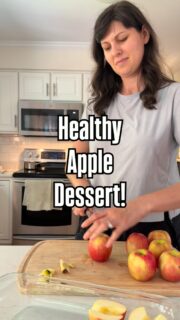 The perfect anti-cancer apple dessert you can feel good about eating! If you’re looking for an easy healthy apple dessert that’s naturally sweetened, this is one of my favorites.

Recipe:
•Preheat oven 375 degrees.
•As many organic apples as you want in a baking dish.
•Fill each apple center with organic raisins.
•Sprinkle the top with cinnamon.
•Optional: drizzle with honey.
•Add 1/2 cup juice or water to the baking dish.
(You can cover and bake from here, or add this oatmeal topping)
•1 cup organic quick oats
•1/4 cup date sugar or coconut sugar
•4 Tbsp coconut oil or melted butter
•Mix well, and spoon onto each apple.
•Bake covered for 30 minutes, then uncovered for 20 minutes, or until apples are fork tender.

Serve with a dollop of yogurt and enjoy!

Raisins, apples, and cinnamon are three simple foods I keep coming back to because they’re packed with polyphenols and antioxidants that help protect our cells from oxidative stress. Apples also provide pectin to nourish a healthy gut microbiome, raisins add fiber and beneficial plant compounds, and cinnamon is one of nature’s richest antioxidant spices.

#cancersurvivor #healthyfood