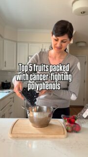 Certain fruits are especially rich in polyphenols, antioxidants, and phytonutrients studied for protecting cells from oxidative stress and supporting the body’s natural defense systems.

Here are 5 fruits packed with some of the most researched protective compounds:

🫐 Berries – loaded with anthocyanins that help protect DNA and reduce inflammation

🍎 Apples – rich in polyphenols like quercetin, especially in the peel

🍇 Grapes – contain resveratrol, studied for regulating cellular health (organic raisins count)

🍅 Tomatoes – high in lycopene, one of the most researched carotenoids

❤️ Pomegranate – incredibly dense in polyphenols like punicalagins

As a cancer survivor, that’s something I take seriously.
Food matters. What we eat every day matters even more.

Comment SUPER if you haven’t read my article on affordable superfoods!

#cancersurvivor #healthylifestyle #bestfoodever