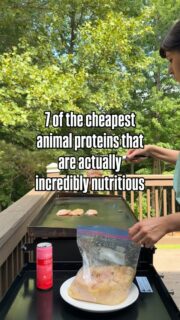 I’m not trying to eat MORE protein. I’m trying to eat BETTER protein. 👏🏻

After cancer, I became much more intentional about the quality of the foods I bring into our home, and animal protein is no exception.

Disclosure: I am referring to readily available proteins, but through the means of hunting. My husband will be hunting for the first time ever this year!

These are 7 affordable proteins I regularly reach for:

🥚 Eggs — complete protein, choline, B12 and selenium
🍗 Whole chicken — affordable complete protein that can stretch across several meals
🥩 Ground beef — protein, iron, zinc, B12 and creatine
🫀 Liver — exceptionally nutrient dense, especially in vitamin A, B12, iron, folate and copper
🥛 Plain yogurt — protein, calcium and, when it contains live cultures, beneficial bacteria
🐟 Sardines — protein, omega-3s, B12 and calcium when eaten with the bones
🐟 Tuna — inexpensive lean protein, selenium and B12

They’re simple, nutrient dense, packed with quality protein, and they don’t have to blow the grocery budget.

And then there are 3 I personally choose to avoid:

❌ Pork
❌ Shellfish
❌ Processed meats

Pork and shellfish are a personal choice rooted in my desire to follow the biblical guidelines for clean foods. And processed meats? Those are something I intentionally limit because the strongest evidence links regular processed meat consumption with an increased risk of colorectal cancer.

Comment GRILL for one of my favorite chicken marinade recipes!

Healthy eating doesn’t have to mean buying expensive powders, bars and specialty foods.