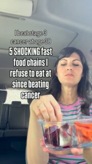 Cancer changed the way I look at food. I’m not interested in eating perfectly 100% of the time, because when In N Out swaps its ingredients I’ll be back, but I am interested in knowing what I’m putting into my body.

These may surprise you, but I’m super strict on these. You won’t find me eating at these establishments 😉

🍗 Chick-fil-A — fried foods, refined oils, sugary sauces and highly processed ingredients are enough for me to pass.

🥪 Subway — it has the reputation of being the “healthy” choice, but processed meats, refined breads and ingredient-heavy sauces aren’t what I’m looking for.

🥡 Panda Express — many of the popular choices are fried, coated in sugary sauces and made with refined oils.

🍗 KFC — heavily breaded, deep-fried chicken is something I choose to leave out of my regular diet.

🌮 Taco Bell — I can make tacos at home with quality meat, beans, fresh vegetables and simple ingredients I actually recognize.

Beating cancer changed my question from “Does this taste good?” to “Does this nourish me?”

I still enjoy delicious food. I just want it to be real food that supports my body to be healthy and without disease.

I’m ALL FOR healthy options and I’m excited to see fast food make healthier ingredient choices!

Comment MAIN for all the dinner ideas I have on my website, new recipes added weekly! Check out my easy baked taco recipe!