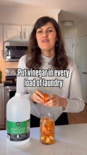 For every load of laundry, I pour 1/4 cup vinegar into the fabric softener compartment. Feel free to get creative with the scents by adding 15 to 20 drops of essential oils or incorporating fresh ingredients like mint, citrus peels, or lavender.

Let these sit in a kitchen cabinet for a week or 2, then use the vinegar in your laundry. You will be so glad you did!

Want to know more? Comment SWAPS and I’ll send you a free article I wrote on your best non-toxic home guide. These are easy swaps we can all be doing to create a healthier home.

#homemaker #homemakerlife #budgetfriendly #giftideas #livingonabudget budgetmom springtime springday