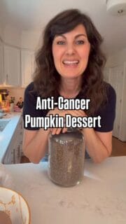This anti-cancer pumpkin chia pudding tastes like dessert, but fuels your body with fiber, omega-3s, and antioxidants. It’s perfect for breakfast, snack, or a guilt-free treat!
Recipe:
1/4 cup chia seeds
3/4 cup milk, any kind
(Whisk together)
Then add:
1/2 cup pumpkin purée
2 Tbsp raw unfiltered honey
1 tsp pumpkin pie spice
(Whisk again)
Place in the fridge for 30 minutes to 1 hour, and enjoy!
You can still enjoy this holiday season with foods that will fight for good health!
Make sure you’re following me for more tasty recipes!
#PumpkinChiaPudding #ChiaPudding #PumpkinSeason