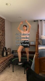 Comment REBOUND and I’ll send you the Amazon link to my favorite rebounder! 🤍

Not all rebounders are created equal! I’ve tried several mini trampolines, and some are so stiff they actually hurt to jump on. This rebounder has a wide jumping surface and a soft, gentle bounce that I absolutely LOVE!

I rebound for 5 minutes every morning, sometimes another 5 minutes in the evenings! I turn on a devotional or some music, and the time flies by.

New to rebounding? Start with ONE minute! That’s exactly what I did. I kept my heels on the mat and gently bounced until my body adjusted. Slowly increase your time as you get stronger.

But here’s why rebounding is so personal to me.

I started rebounding when I was experiencing swollen lymph nodes, not knowing at the time that I had Hodgkin’s lymphoma.

Today, as a cancer survivor, supporting my lymphatic system and staying active are priorities!

Your lymphatic system plays an important role in immune health, fluid balance, and transporting immune cells. Unlike your heart, which pumps blood, your lymphatic system relies on muscle movement and breathing to help circulate lymphatic fluid.

That’s why I love rebounding! This gentle, low-impact exercise gets your muscles moving, supports healthy circulation, and helps you build cardiovascular fitness without a strenuous workout.

💬 Comment REBOUND for the link to my favorite mini trampoline on Amazon!

* FOR INFORMATIONAL PURPOSES, ONLY NOT MEDICAL ADVICE.

#rebounding #reboundingbenefits #lymphaticdrainage #lymphaticsystem #rebounderworkout