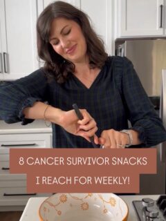What does a cancer survivor actually snack on? Here’s what I reach for every week. 🤍

After going through chemotherapy for stage 3 cancer, nourishing my body became deeply personal. And as a busy mom of 4, I want options that are simple, delicious, and affordable.

From pumpkin chia pudding to apples with pecan butter, these are everyday foods I love and keep coming back to. The cucumbers with yogurt dill dip? Those are on repeat!

You don’t need an expensive pantry overhaul to start making more intentional choices. Start with one snack you’ll actually look forward to eating.

SAVE this post for your next grocery trip, and FOLLOW @homemaker.on.a.budget for real food ideas and nourishing habits from a cancer survivor and mom of four.

Comment CHIA for my chia pudding recipe.

Use my code: AIMEEGUESS to save on @just.ingredients.shop bone broth! It’s SO GOOD!