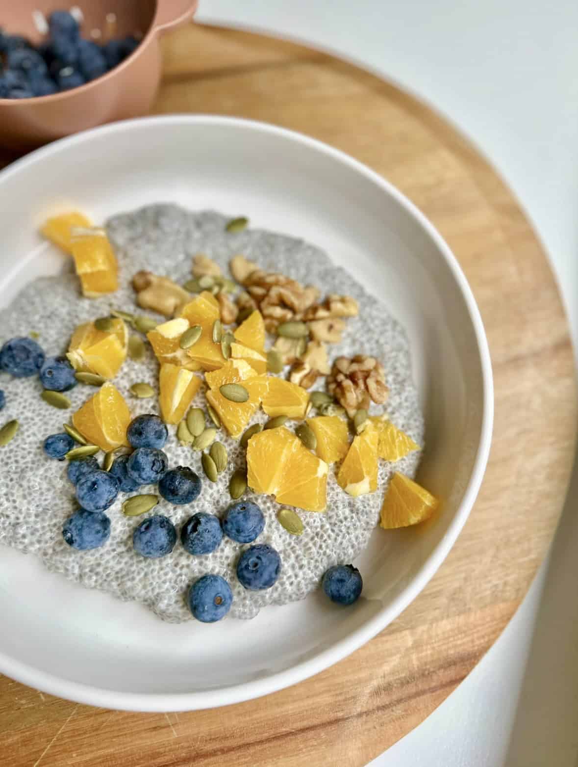 Chia Seed Yogurt Pudding