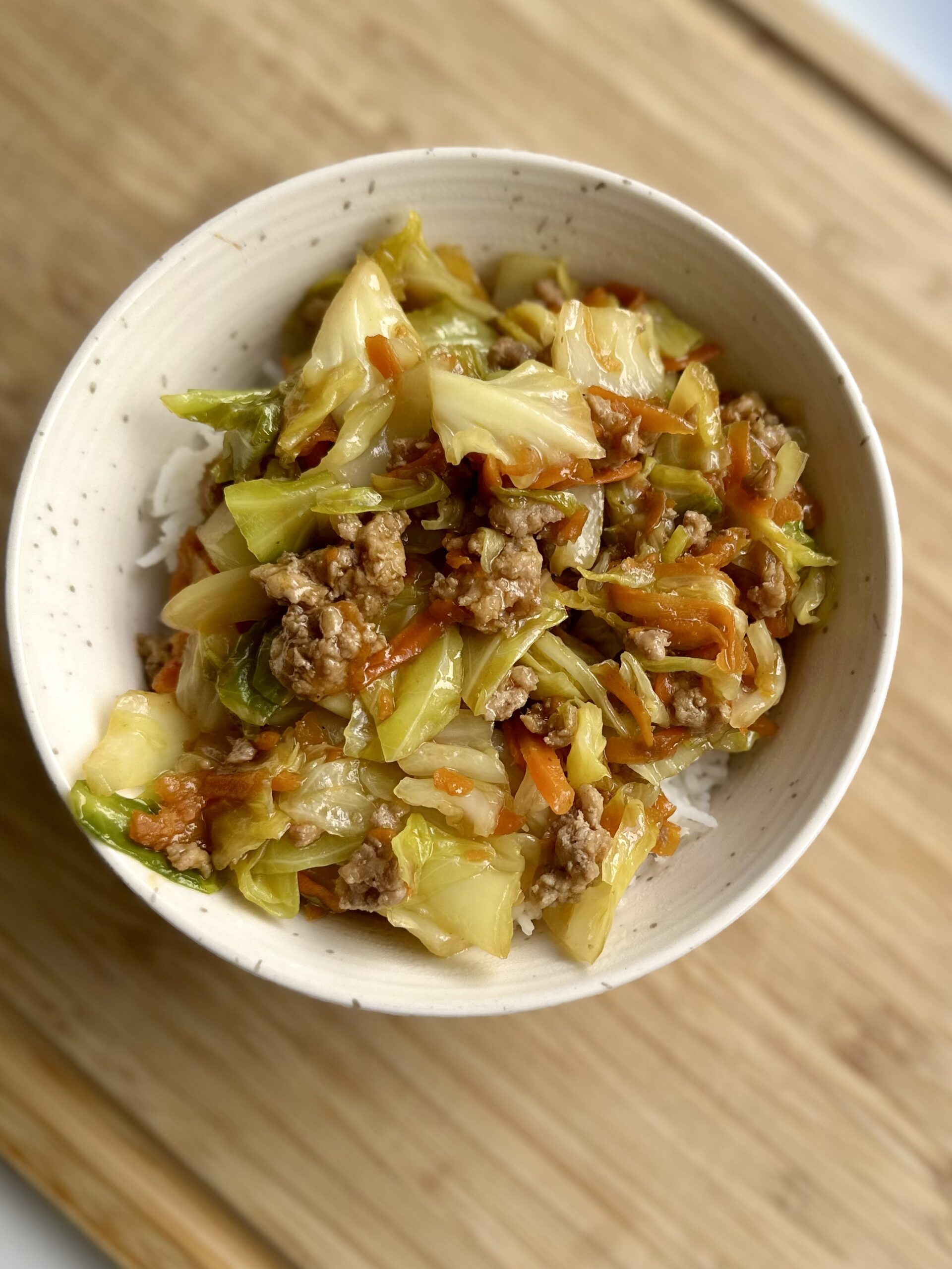 Turkey Egg Roll In A Bowl