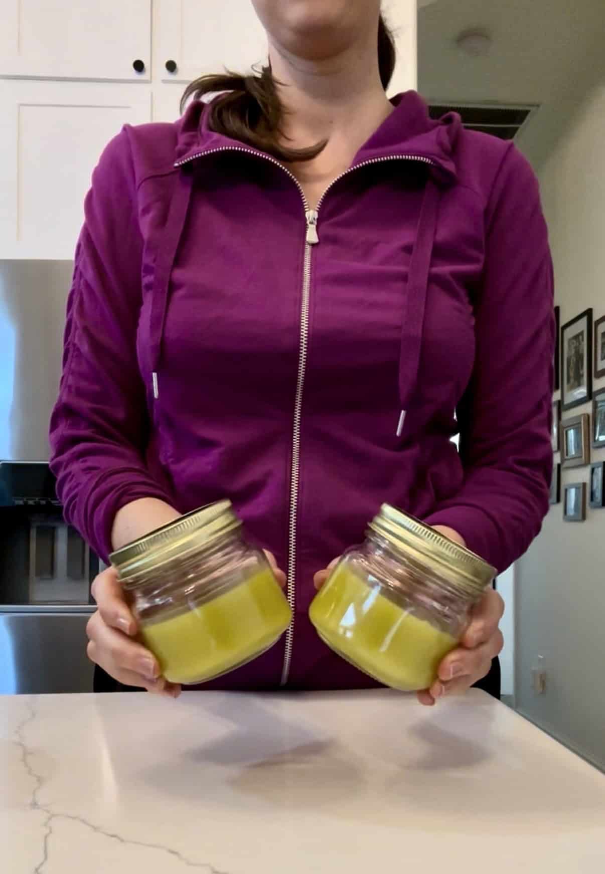 Aimee from Homemaker on a Budget shares her own 2-ingredient homemade Vaseline recipe.