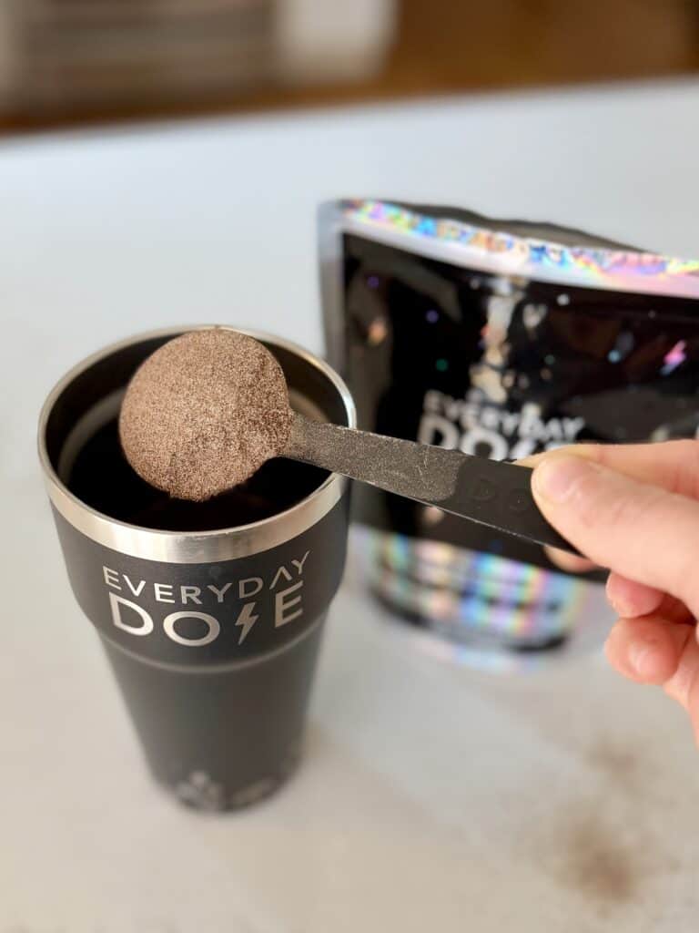 ingredients in everyday dose coffee include functional mushrooms