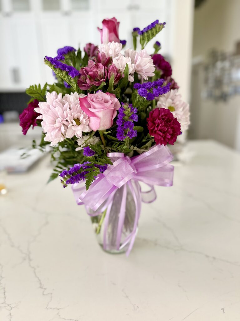aimee guess cancer diagnosis gift ideas flowers for encouragement