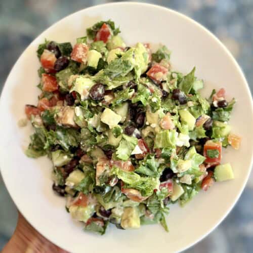 Aimee from Homemaker on a Budget shares her healthy, good for you recipe on Pico de Gallo Chopped Salad, a family favorite!