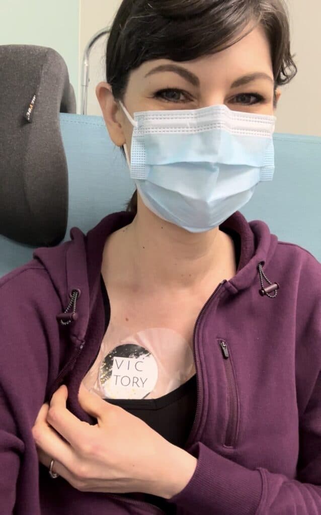 aimee guess cancer diagnosis gift ideas port covers for chemo day