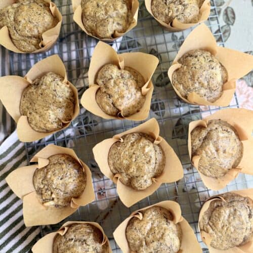 Aimee from Homemaker on a Budget presents 5-ingredient meat and cheese muffins from pancake mix.