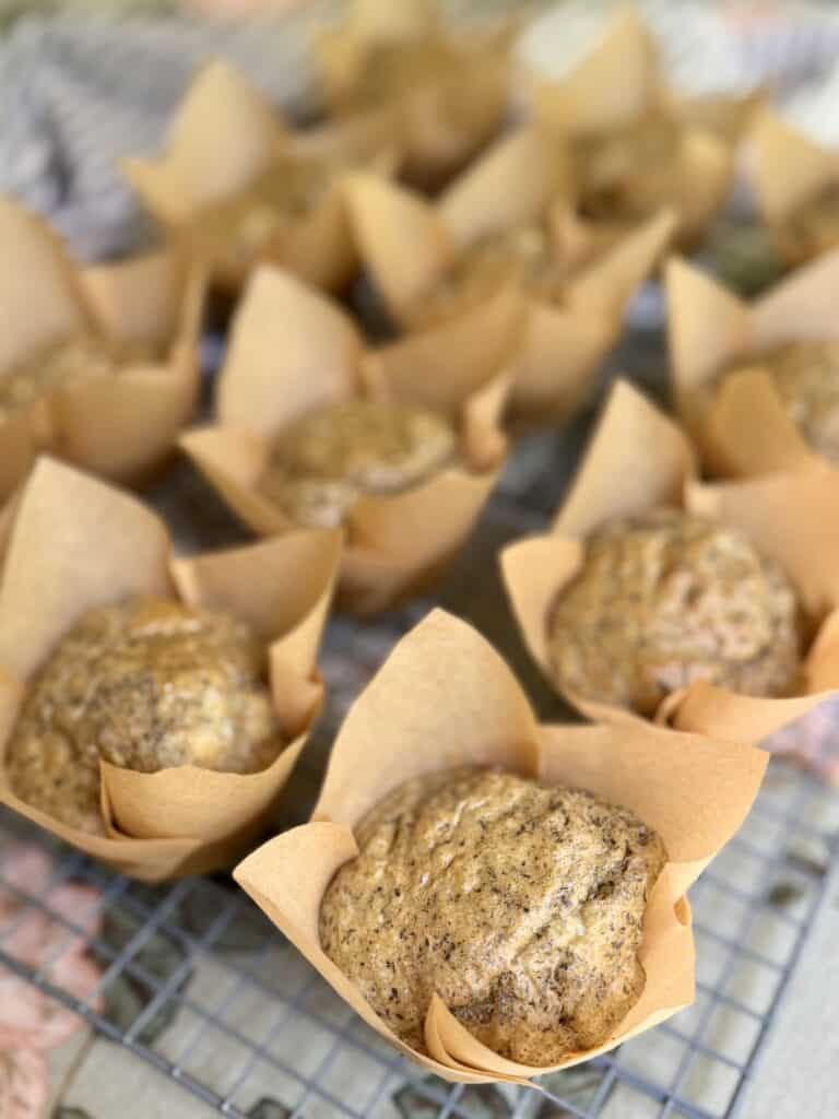 Aimee from Homemaker on a Budget shares savory meat and cheese muffin recipe.