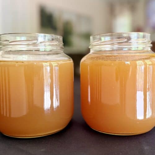 Aimee from Homemaker on a Budget shares her secrets for Instant Pot Beef Bone Broth.