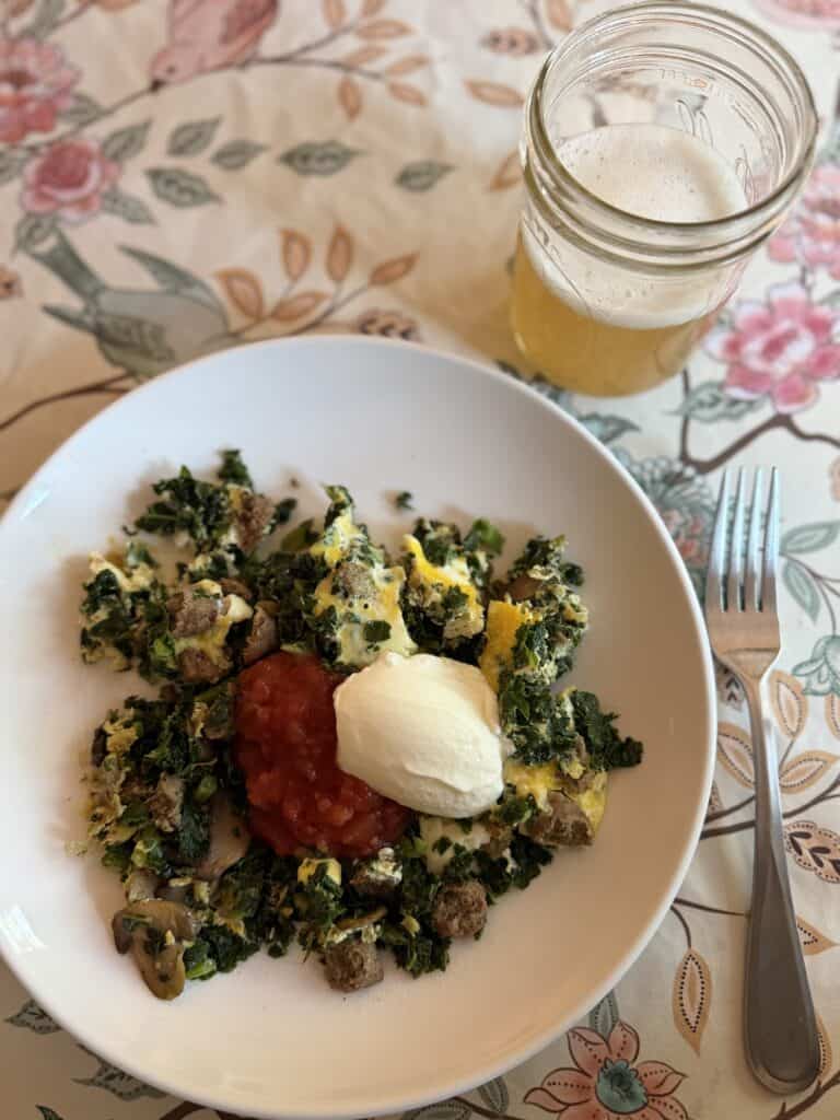 R3 breakfast scrambled eggs