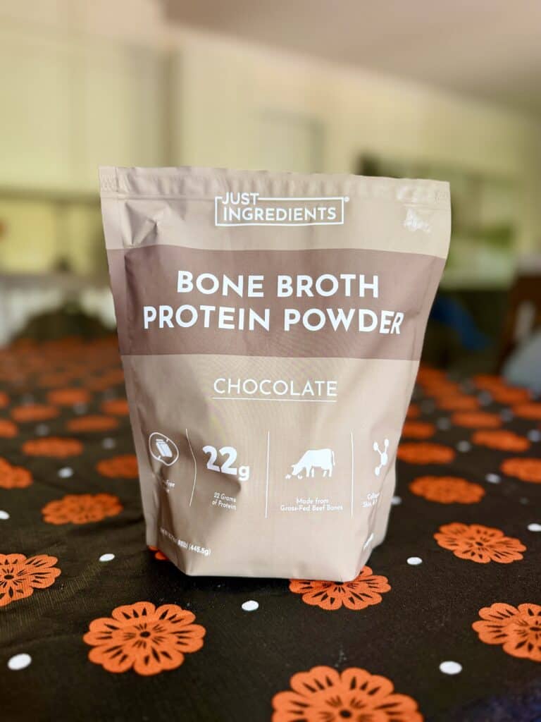 Just Ingredients bone broth powder